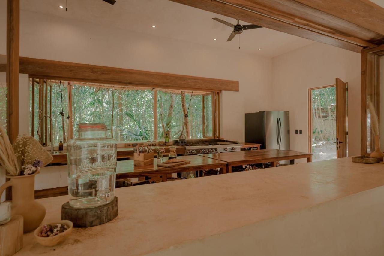 Naum - Secluded Villa With Private Cenote Tulum Ngoại thất bức ảnh